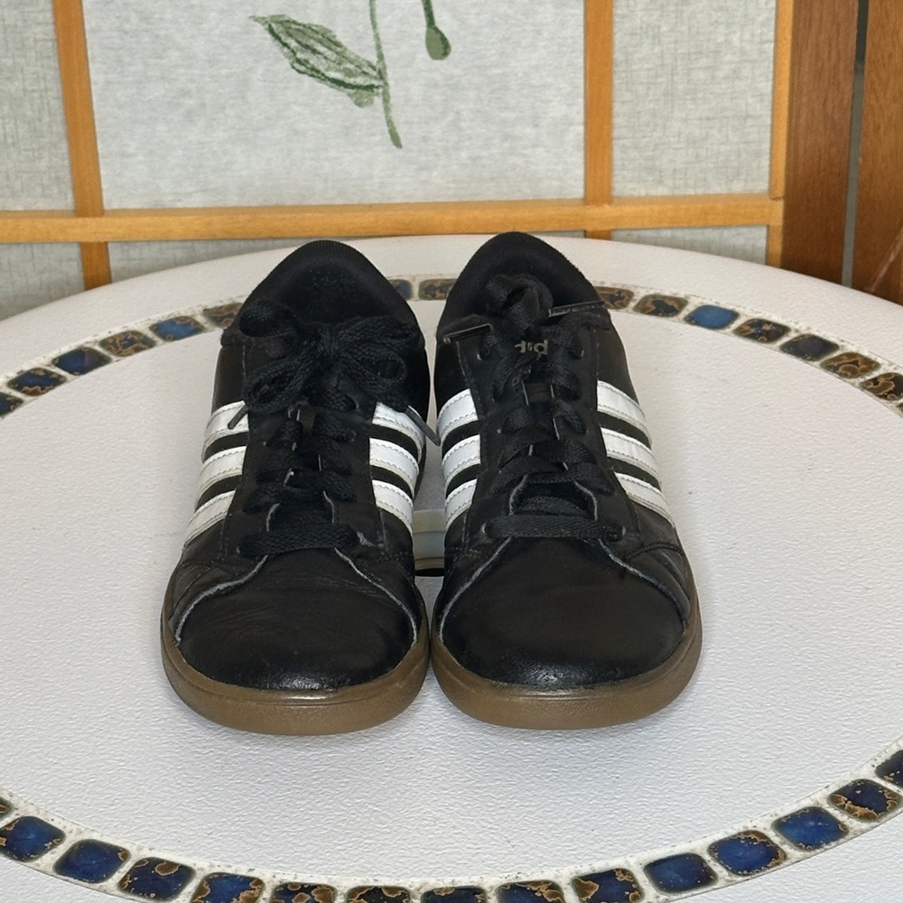 adidas Superstar Foundation PGD 789006 Black Sneakers Shoes Youth Size 4
